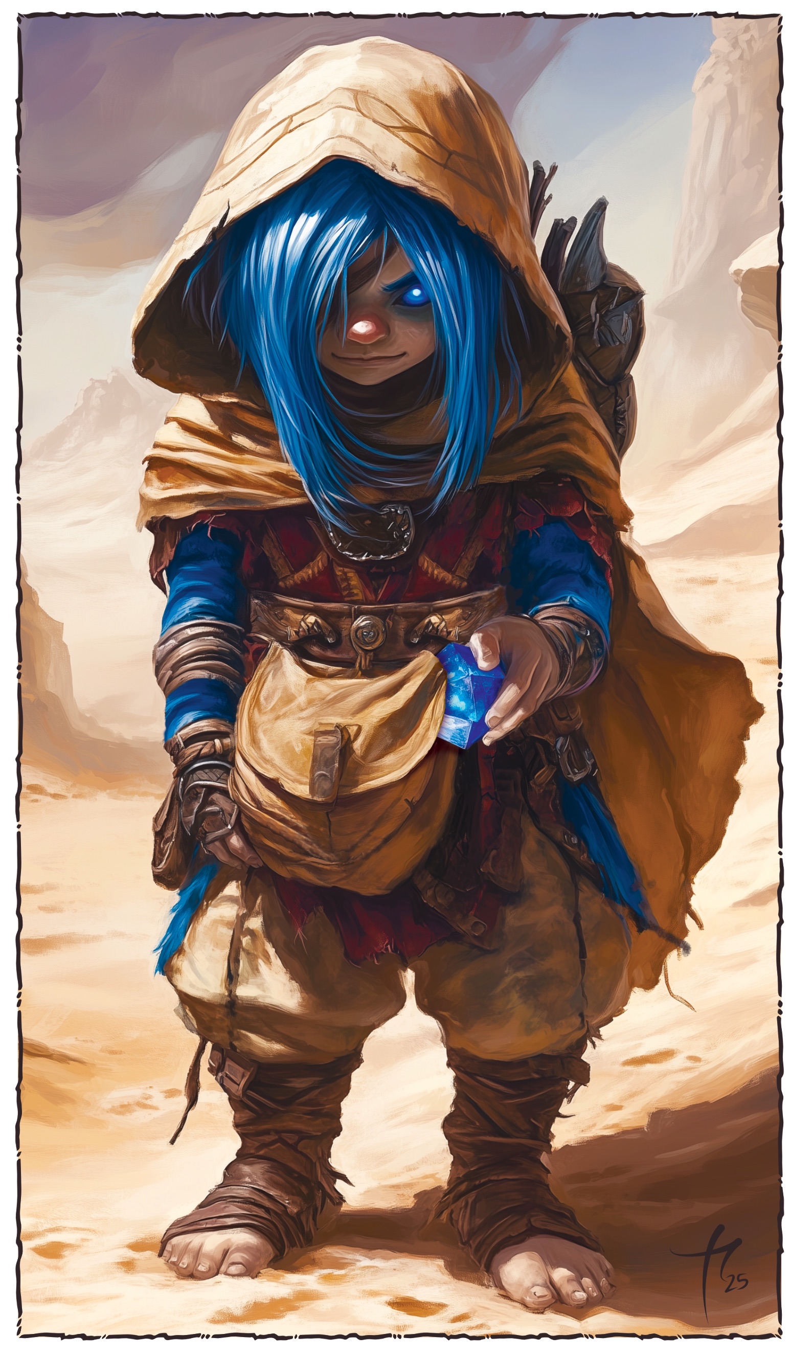 An Athasian Gnome