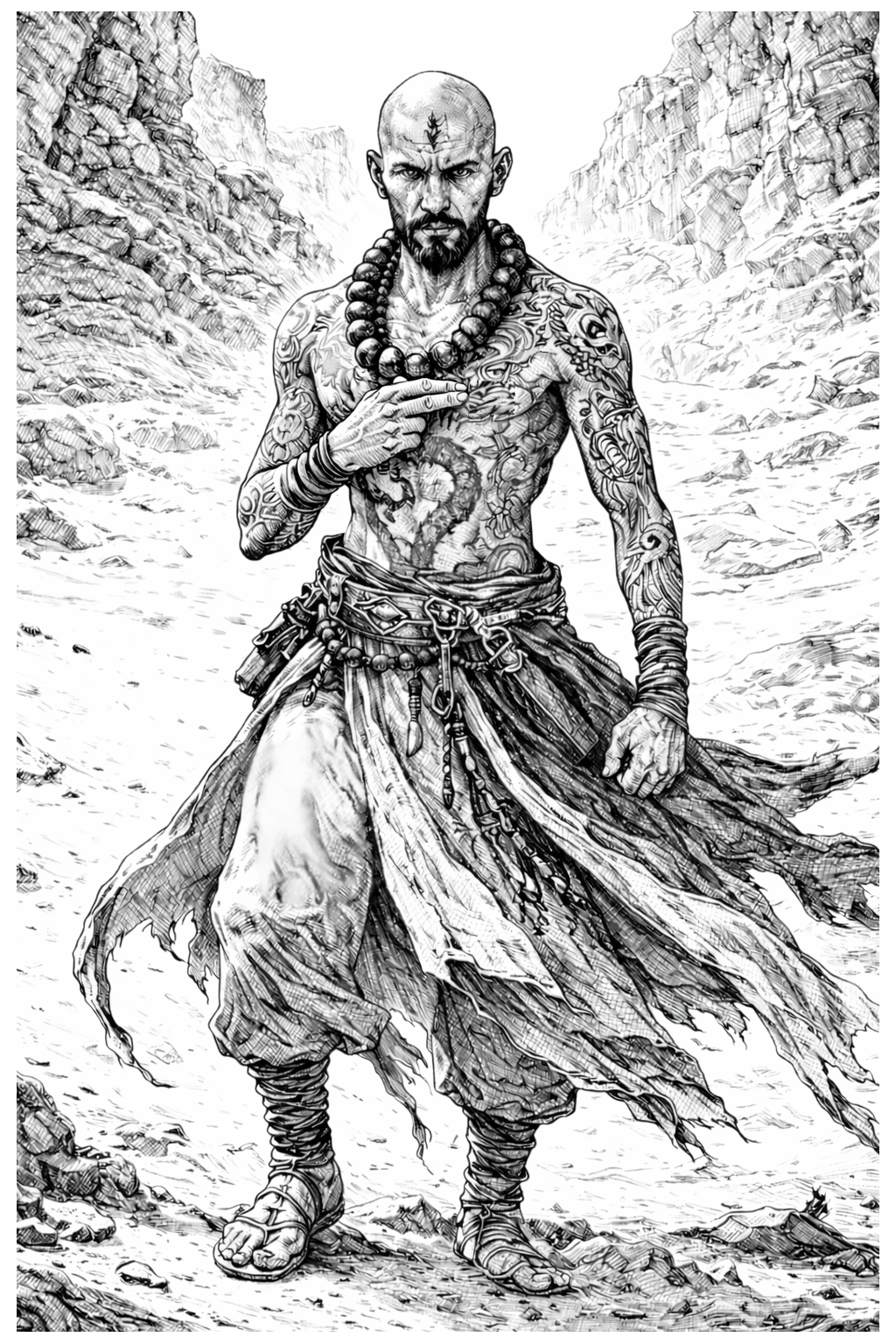 An Inscribed Adept